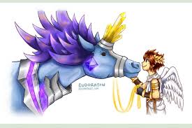 Pit And Lux Kid Icarus Kid Icarus Icarus Kid Icarus Uprising