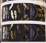 Foil Label Printing - High Quality Custom Foil Stickers