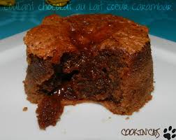 La Recette Provient Du Livre Moelleux Et Cœurs Coulants De Paul Simon Editions Marabout Les Recettes De Ce Livre Sont Coulant Au Chocolat Carambar Dessert