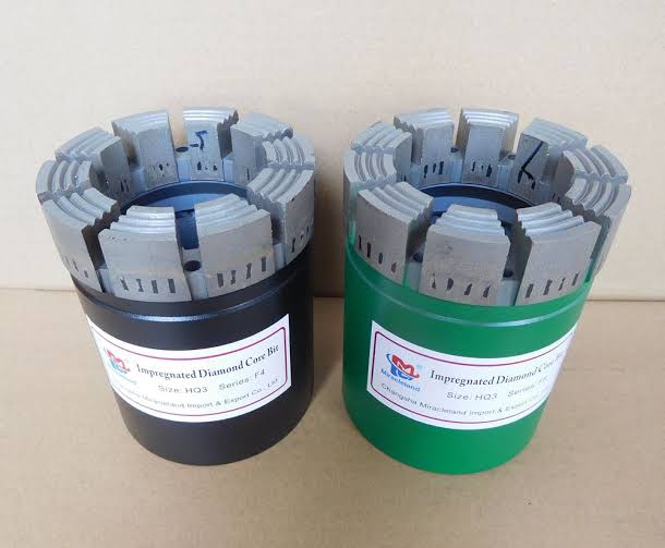 Industrial Diamond Tipped Core Drill Bits, AI generated