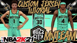 Don't miss out on official gear from the nba store. Charlotte Hornets Custom Jersey Tutorial Buzz City Minted Uniform How To Make Nba 2k21 Myteam Youtube
