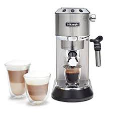 See how easy it is to make the best authentic espresso and cappuccino at home with a de'longhi pump espresso coffee machine. Amazon Com De Longhi Ec685m Dedica Deluxe Automatic Espresso Machine 1 Metallic Kitchen Dining