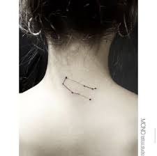 Gemini Neck Tattoo Gemini Tattoo Gemini Tattoo Designs Constellation Tattoos