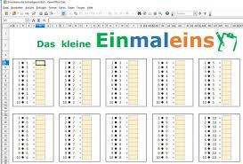 1x1 tabelle bunt zahlenzauber : Das Kleine Einmaleins Download Freeware De