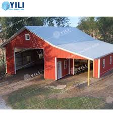 Click the image for larger image size and more details. Prefab Steel Structure Metal Garage China Prefab Garage Steel Garage Made In China Com