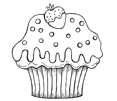 Jogue desenhos para colorir agora! Desenhos De Cupcake Para Pintar Imprimir Colorir Espaco Educar Desenhos Pintar Colorir Imprimir