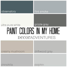 Paint Colors In My Home Free