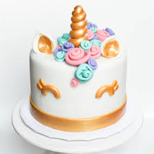 Kawaii Unicorn Cake Cake Fondant Cupcake Toppers Unicorn Cake