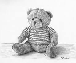 Pencil Drawing Course Teddy Bear Drawing Bear Paintings Teddy Bear Pictures