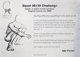 In a lot of ways this show is unique to. Ido Portal S 30 30 Squat Challenge For Increased Depth Mobility Ignore Limits Ido Portal Movement Fitness Squat Challenge