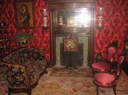 Interior Home Interior With Dark Gothic Victorian Styles Dark Gothic Victorian Living Room With R Victorian Living Room Victorian Rooms Victorian Wallpaper