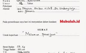 Surat keterangan ini sekilas hampir mirip dengan surat pernyataan, namun sejatinya ke dua surat tersebut adalah surat yang berbeda. Contoh Surat Keterangan Kerja Puskesmas Cute766