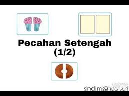 Materi kelas 2 tema 7 subtema 1 tentang mengenal pecahan terdapat beberapa konsep materi yang harus dipahami agar peserta didik bisa. Pecahan Setengah Kelas 2 Sd Youtube