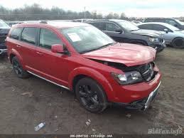 Explore the performance, storage capacity, exterior features, safety & security features and more of this family suv today. Dodge Journey Crossroad 2020 Red 2 4l Vin 3c4pdcgb9lt263171 Free Car History
