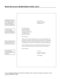 How To Write A Modified Block Letter Format Sample Cover Letter For Analyst Position