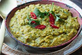 Dhal D Aubergine Et De Lentilles Corail Au Thermomix Recette Plat Vegetarien Lentilles Corail Cuisine Orientale