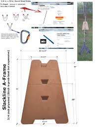 Slackline A Frame Diy Slackline Backyard Play Backyard Gym