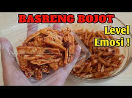 Resep basreng, baso bakso goreng, renyah, bumbu basreng, cara membuat, membuat cara membuat camilan basreng bakso ayam goreng : Jajanan Hits Kaum Milenial Basreng Bojot Level Emosi Youtube