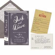 Introducing The Vintage Library Printable Wedding Invitation Suite Featuring Stat Book Invitation Vintage Wedding Invitation Wording Book Wedding Invitations