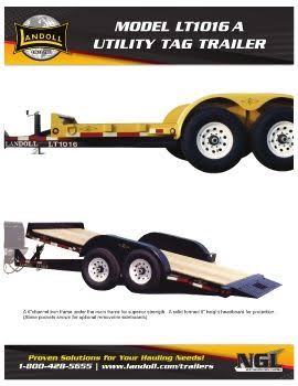 Landoll LT1016 Utility Trailer