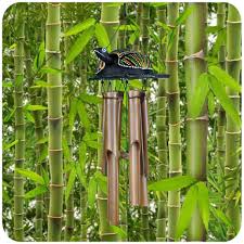 Darunter sind auch einige, die für kleinere gärten geeignet sind. Windspiel Klang Spiel Bambus Deko Mobile Klangrohren Entspannung Garten Turglocke Schildkroten Bemalt Welfenmarkt