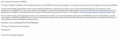 'amazon brand registry' is a phrase you will hear a lot about if you are an active amazon seller or vendor. Amazon Brand Registry Amazon Brand Registration Help