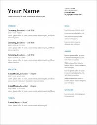 Put your best foot forward with this clean, simple resume template. How To Make Resume Template In Word 2007 Master Your Resume