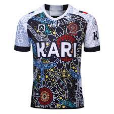 Replicating what your players will be wearing on game day, the jersey displays vibrant indigenous artwork which represents two cultures coming together to play the greatest game of all. 2021 New 2019 2020 Indigenous All Stars Rugby Jerseys Indigenous Camouflage Rugby Shirts Nrl National Rugby League Size S 3xl From Rugbyworldcup 17 06 Dhgate Com