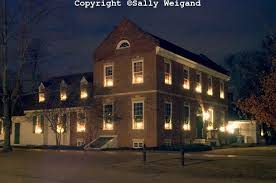 T Va103 Sally Weigand Photography Window Candles Colonial House Stone Houses