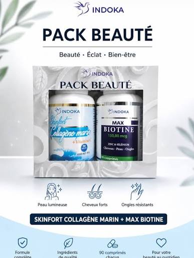 PACK BEAUTE +VITC INDOKA