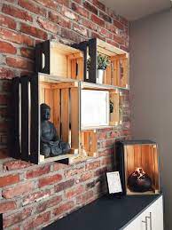 Knagglig Wall Shelving Ikea Crates Ikea Boxes Crate Shelves