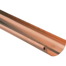 Gouttiere Demi Ronde Cuivre Scover Plus Dev 16 Cm Cuivre L 2 M Merlin Leroy Merlin Cuivre