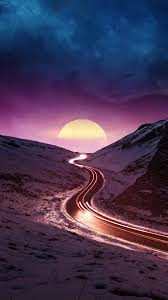 Hd & 4k quality wallpapers free to download many to choose from. 6079105 1080x1920 Minimalist Sunset Artist Artwork Digital Art Hd Minimalism Deviantart Sunrise Road For Iphone 6 7 8 Wallpaper Cool Wallpapers For Me