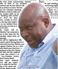 Madinda clashes with Cameroonian coach