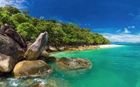 Yarrabah, traditionally yagaljida in the yidin language spoken by the indigenous yidinji people, is a coastal town and locality in the aboriginal at the 2016 census, yarrabah had a population of 2,559. Nudey Beach Queensland Australia World Beach Guide