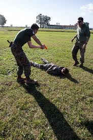 47 Non lethal weapons instructor Images: PICRYL