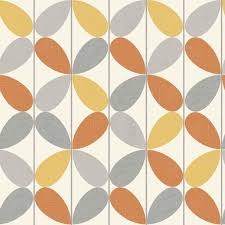Arthouse Reverb Orange And Yellow Wallpaper Yellow Wallpaper Orange Wallpaper Geometric Wallpaper