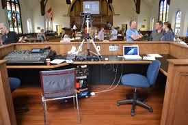 Inside Of Sound Booth Booth Design Church Design Church Building Design