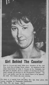 On this day in 1945, Ellen Janette Key (1945-2018) was born in Hope Town,  Abaco to Asiel Jethro Key and Gladys Roscilla Russell. In 19??, she married  Troy Underwood from Georgia. 📷