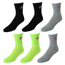 Add Color And Comfort To Your Casual Wardrobe With These Crew Length Socks The Cushioned Soles Absorb Shock For Comfort A Wicking Socks Socks Women Crew Socks