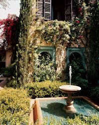Summer Homes In Vogue Vogue Marrakech Gardens Outdoor Fountains