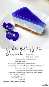 Panduan resepi kek cheese leleh kukus resepi kek. Nah On Twitter No Bake Butterfly Pea Cheesecake Part 1