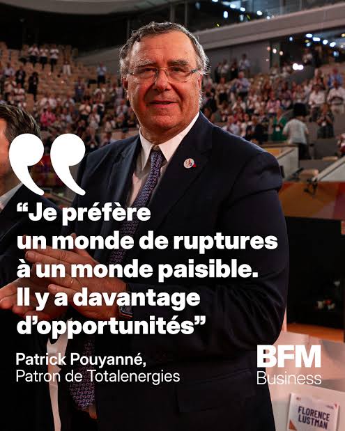 Patrick Pouyanné wants Totalenergies to lead the energy market | TikTok