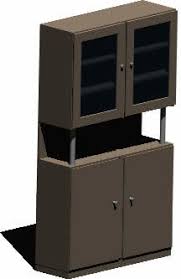 Kitchen cabinet glass doors with glass shelves. Storage Glass Door Cabinet 3d Dwg Model For Autocad Designs Cad