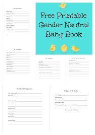 Create A Diy Baby Book Using My Free Printables This Version Uses A Cute Gender Neutral Handwritten Baby Book Pages Gender Neutral Baby Book Free Baby Books