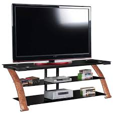 3 tier black glass tv stand. Innovex Fold N Snap Nexus 65 No Tools Assembly 3 Tier Tempered Black Glass Tv Stand For Tvs Up To 70 Inches Bu Black Glass Tv Stand Glass Tv Stand Burled Wood