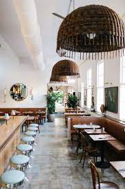 Step Inside This Beautifully Designed Charleston Restaurant Modern Lake House Basic Kitchen Design