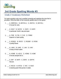 Test yourself with our free english language quiz about 'both, either & neither'. Grade 3 English Worksheets Pdf Novocom Top