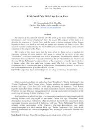 Kemewahan diri bukanlah tanda kehebatan. Https Ejournal Undip Ac Id Index Php Nusa Article Download 32017 17747
