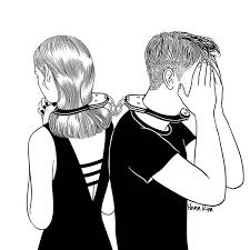 Cet Artiste Coreen Nous Parle D Amour Dans Ses Dessins Et Toute Personne Qui A Un Jour Connu Des Deboires Amoureux L Dessin Dessin De Creatures Art Du Croquis